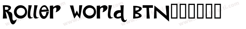 Roller World BTN字体转换